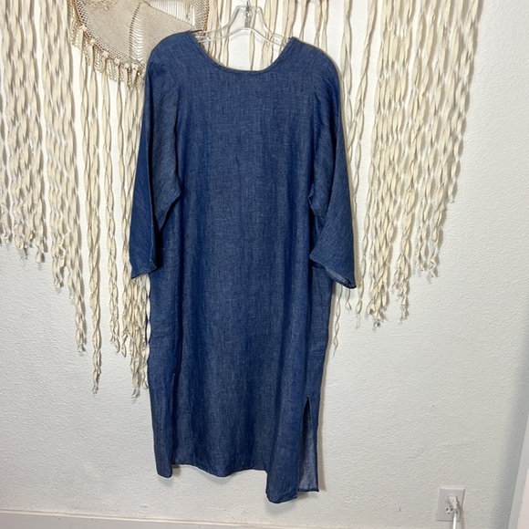 SOLD Tancredi & Morgen Chambray Lightweight Garden Dress O/S - Picture 9 of 9